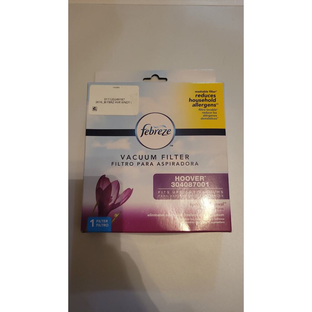 Hoover 304087001 Febreze Vacuum Filter